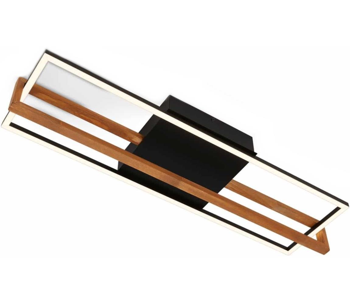 Briloner 3777-015 - LED Stropní svítidlo FRAME LED/21W/230V 3000K černá 3777-015