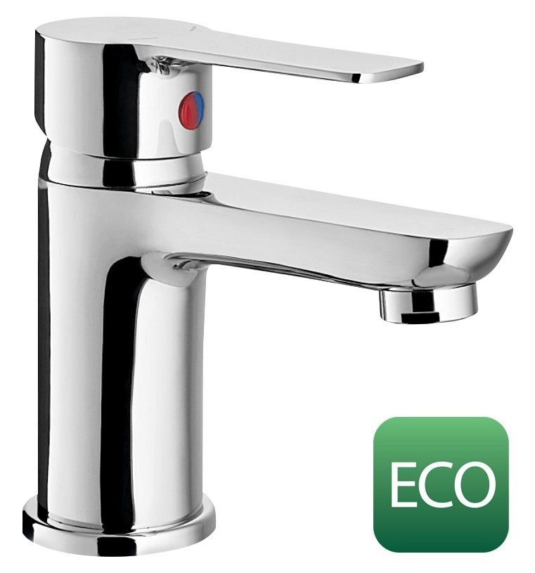 Bruckner BARON ECO 6 l/min, stojánková umyvadlová baterie, chrom 612.002.12