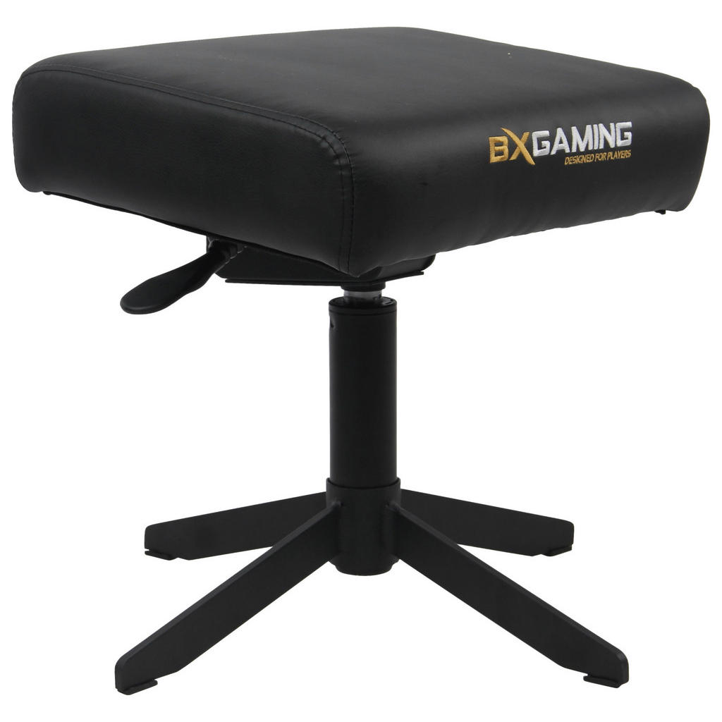 BX Gaming KANCELÁŘSKÁ STOLIČKA vzhled kůže černá 1