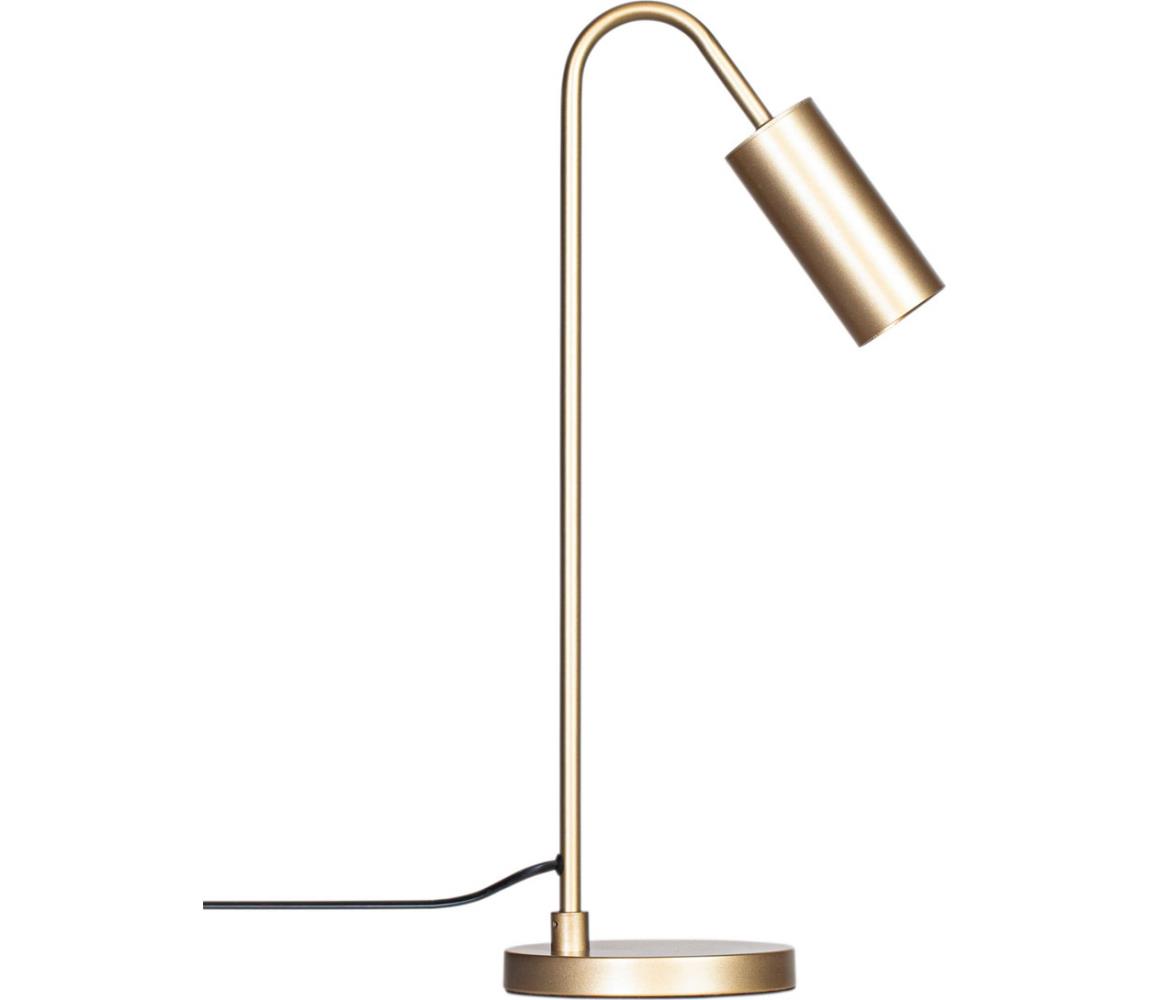 ByRydens 4002580-6503 - Stolní lampa CURVE 1xGU10/7W/230V zlatá 4002580-6503