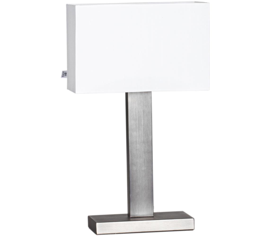 ByRydens 4002680-6524 - Stolní lampa PRIME 1xE27/5W/230V bílá/matný chrom 4002680-6524