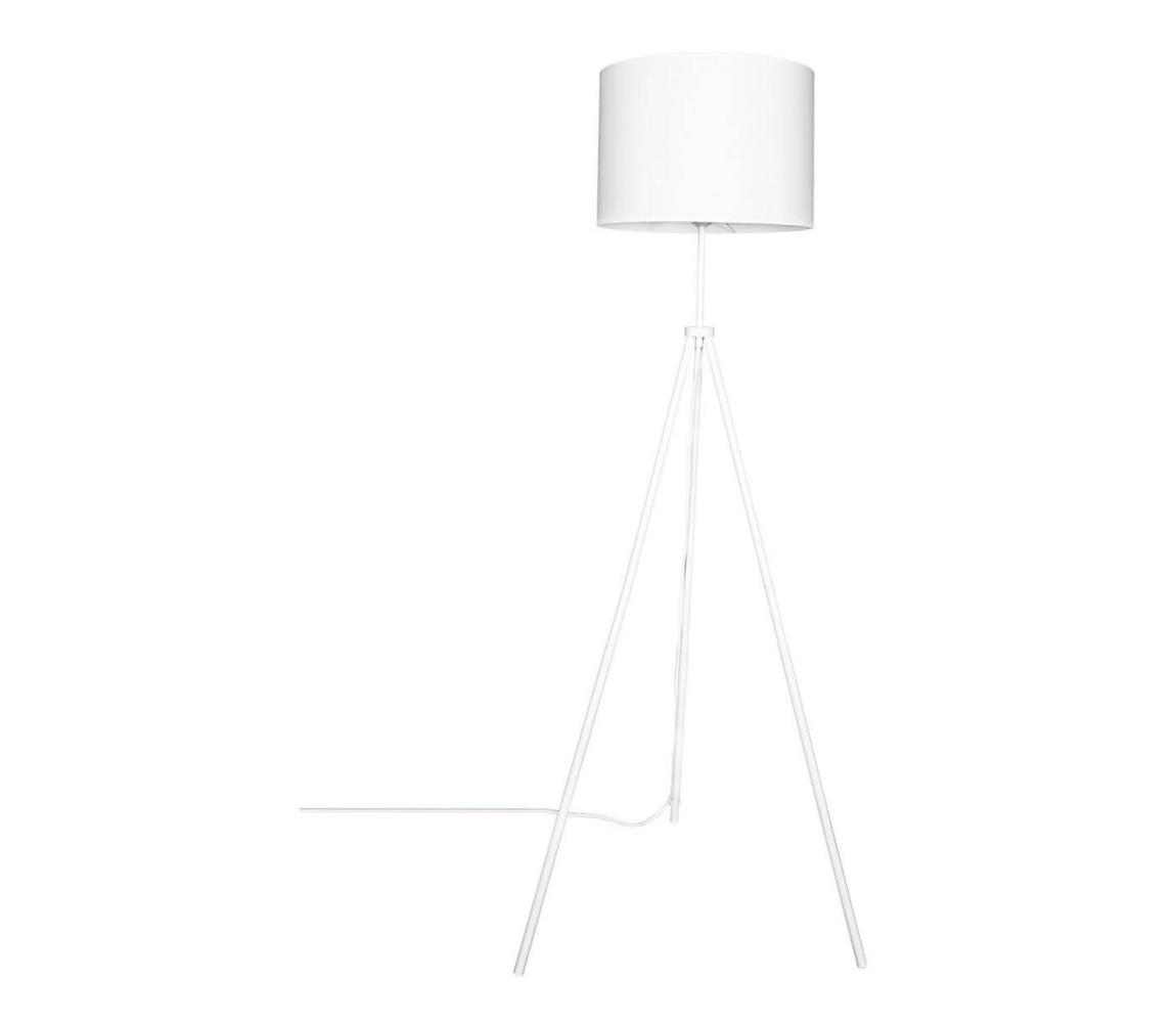 ByRydens 4100700-5000 - Stojací lampa RINA 1xE27/5W/230V bílá 4100700-5000