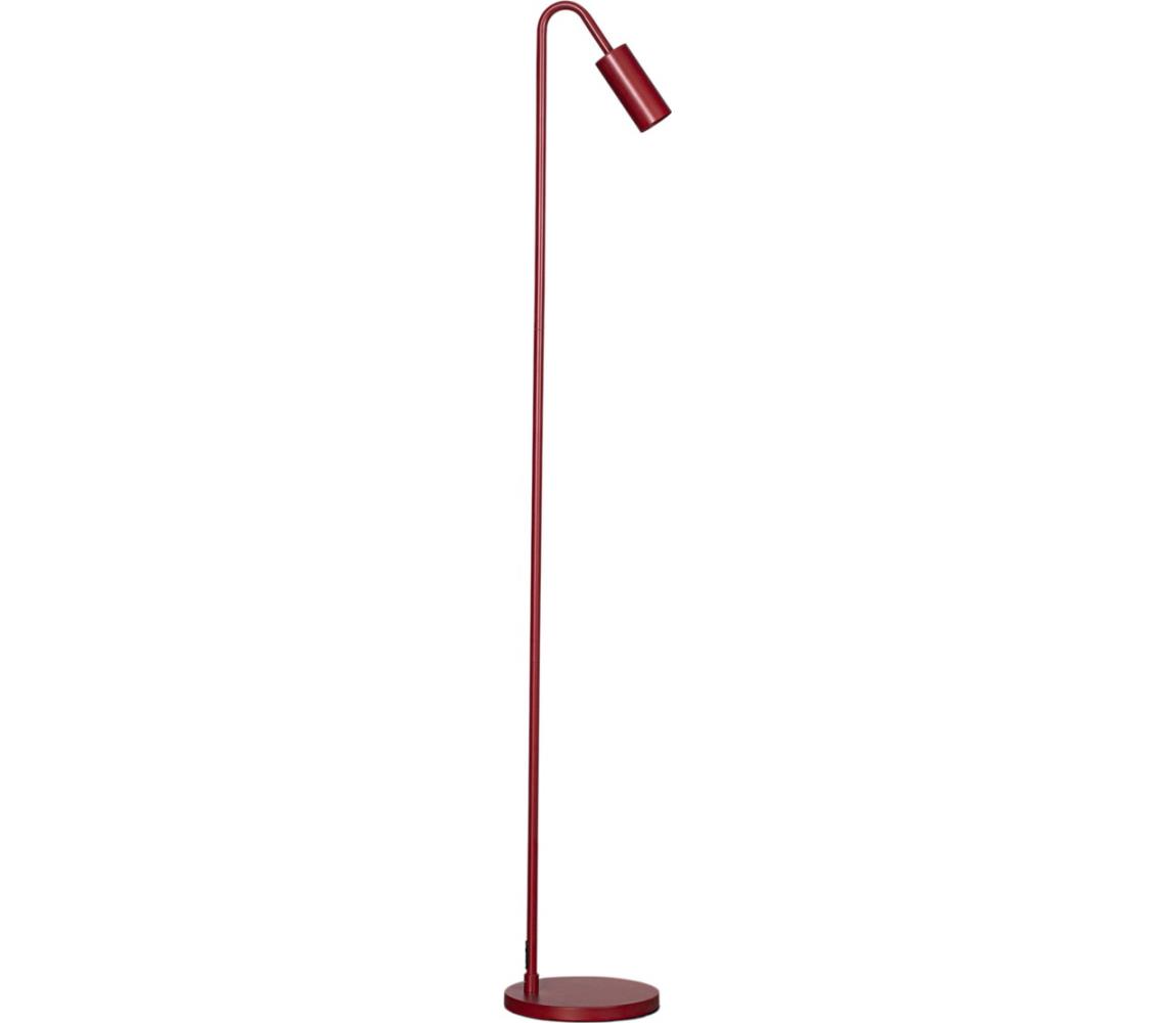ByRydens 4100950-1002 - Stojací lampa CURVE 1xGU10/7W/230V červená 4100950-1002