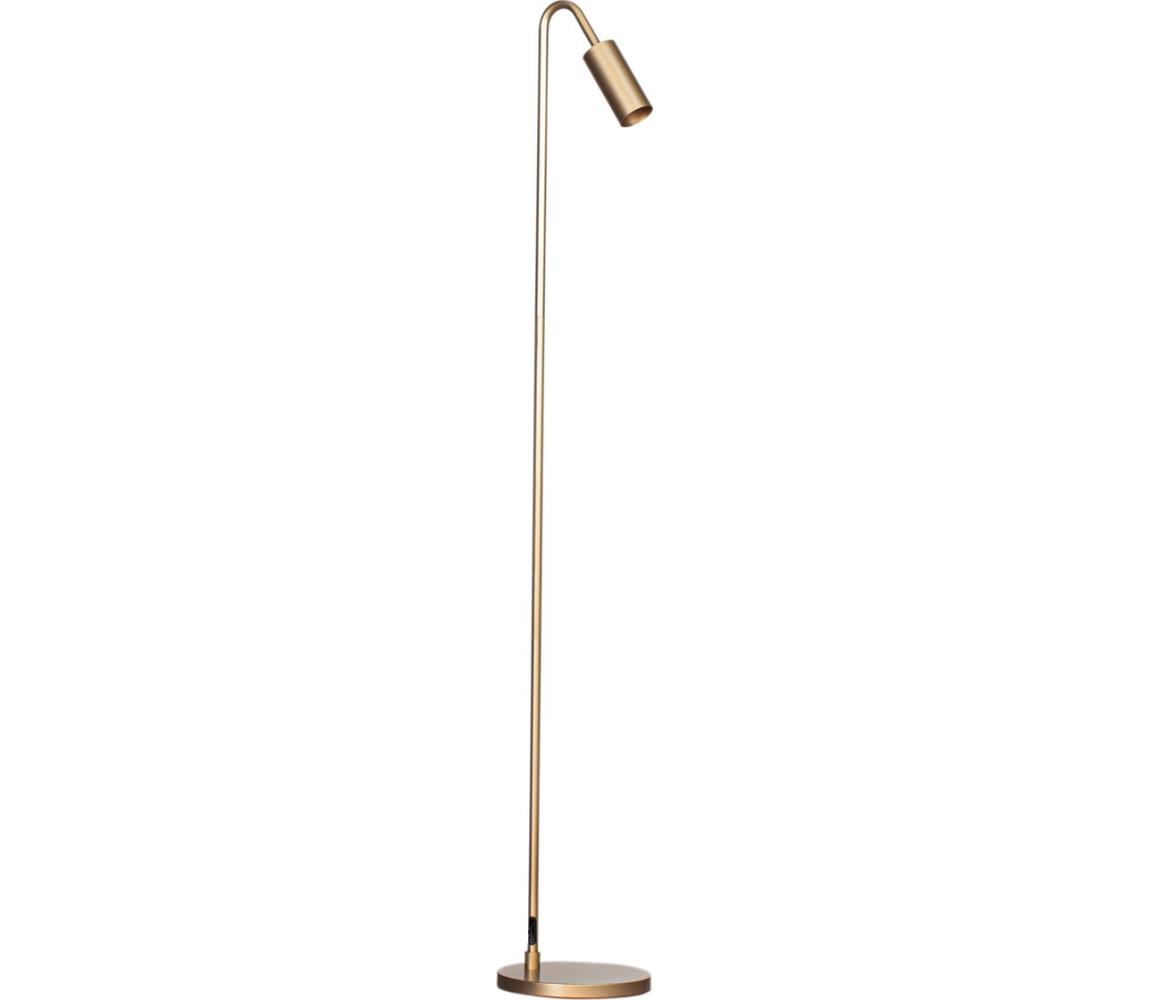 ByRydens 4100950-6503 - Stojací lampa CURVE 1xGU10/7W/230V zlatá 4100950-6503