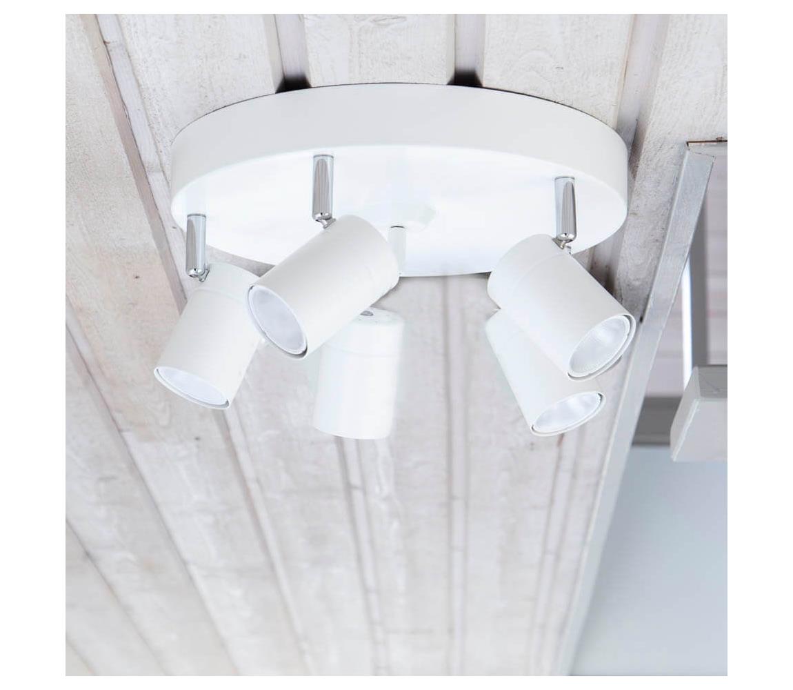 ByRydens 4200730-5002 - Bodové svítidlo CORRECT 5xGU10/7W/230V bílá 4200730-5002