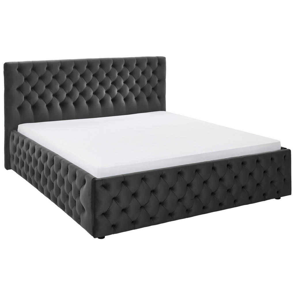 Cantus ČALOUNĚNÁ POSTEL, 140/200 cm, šedá