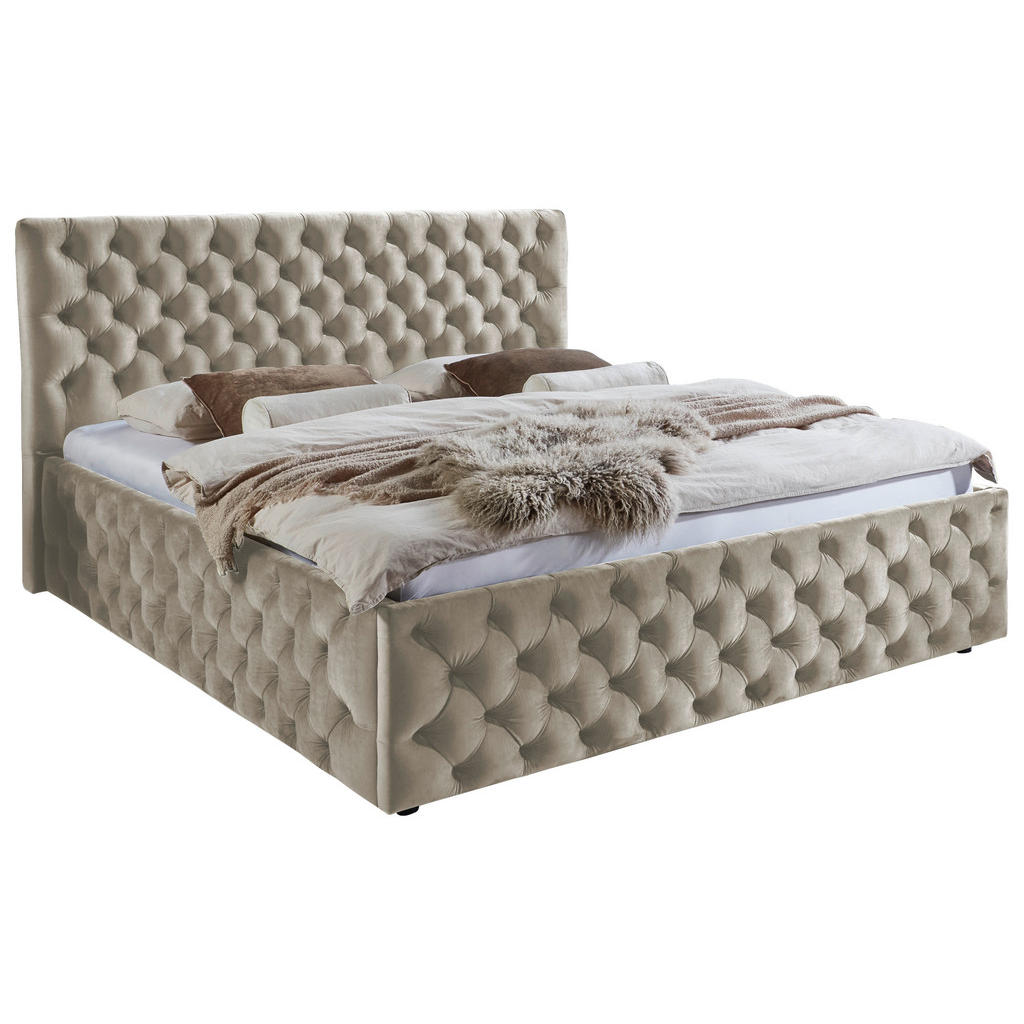 Cantus ČALOUNĚNÁ POSTEL, 180/200 cm, béžová
