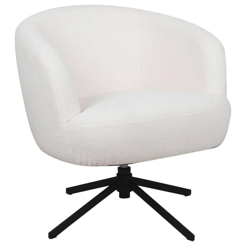 Cantus KŘESLO, kov, textil, bílá