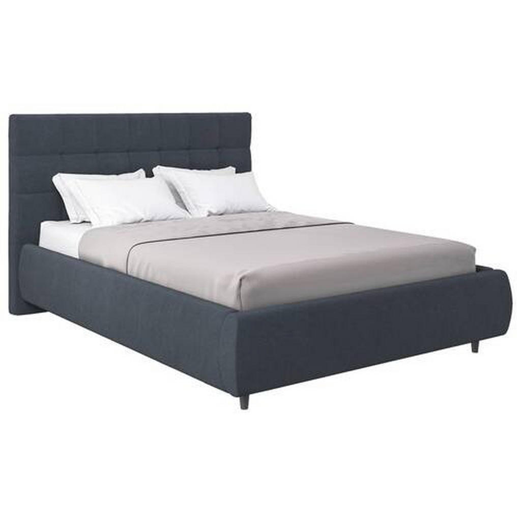 Carryhome ČALOUNĚNÁ POSTEL, 140/200 cm, antracitová
