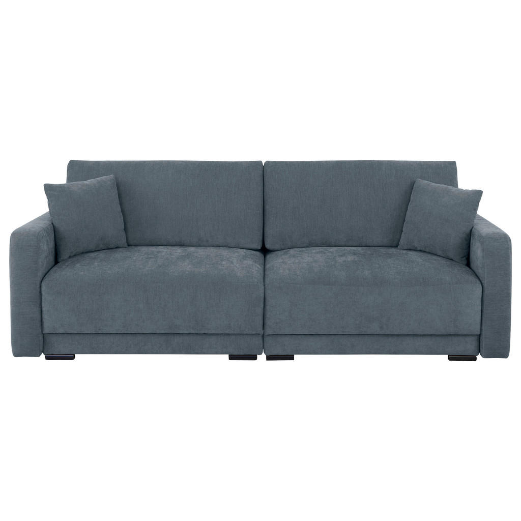 Carryhome DVOUMÍSTNÁ POHOVKA, textil, modrá