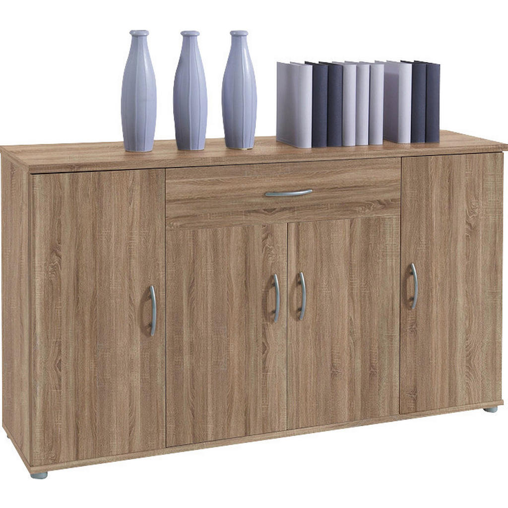 Carryhome KOMODA, barvy dubu, 118/70/30 cm