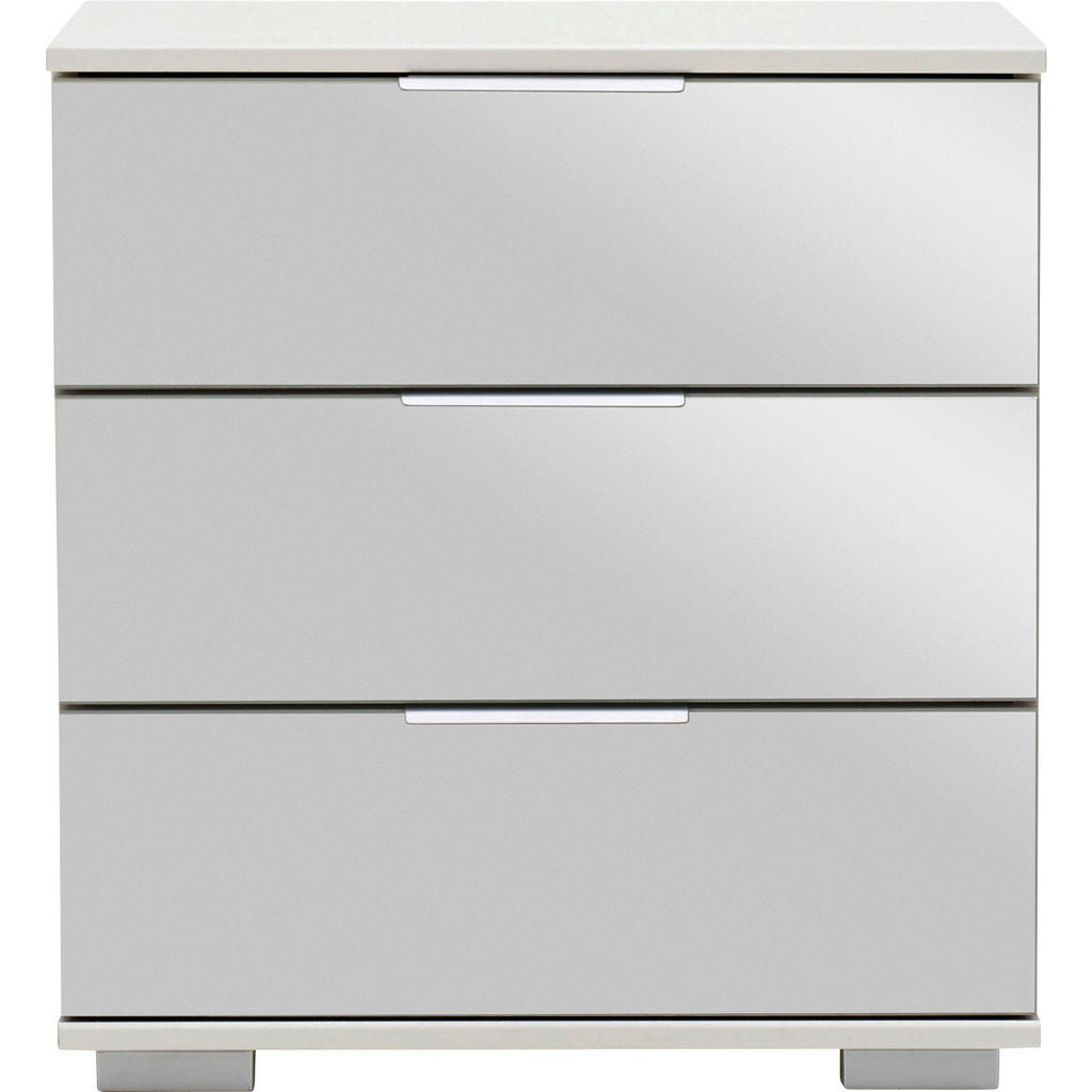 Carryhome NOČNÍ STOLEK, bílá, 52/58/38 cm 1