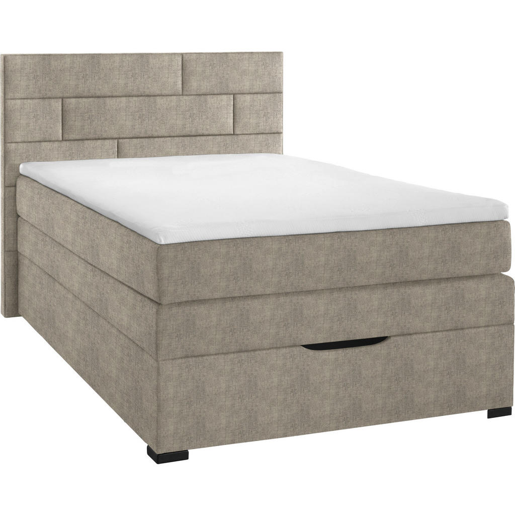 Carryhome POSTEL BOXSPRING, 120/200 cm, šedohnědá 1