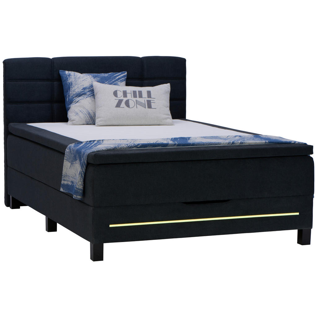 Carryhome POSTEL BOXSPRING, 140/200 cm, antracitová