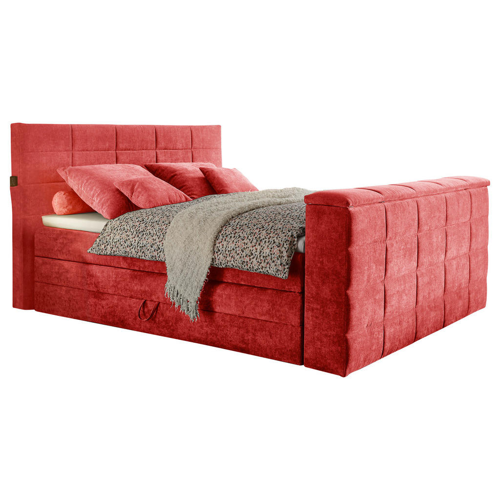 Carryhome POSTEL BOXSPRING, 180/200 cm, červená 1