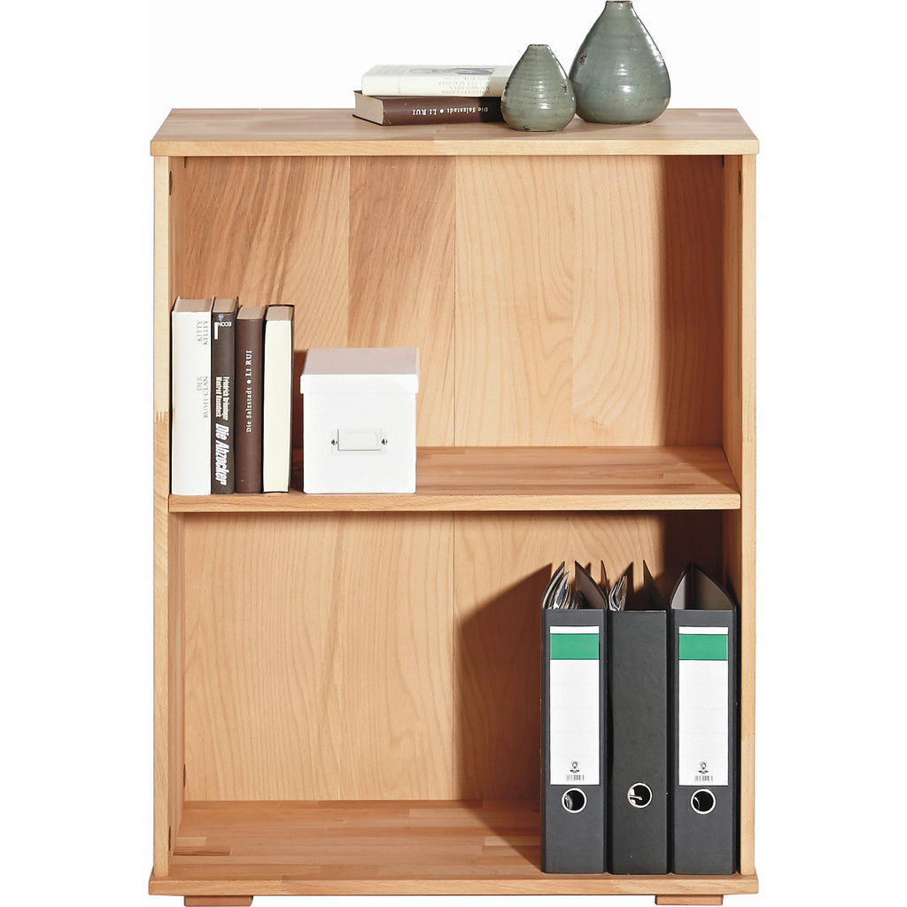 Carryhome REGÁL NA DOKUMENTY, jádrový buk, jádrový buk, 73/90/38 cm