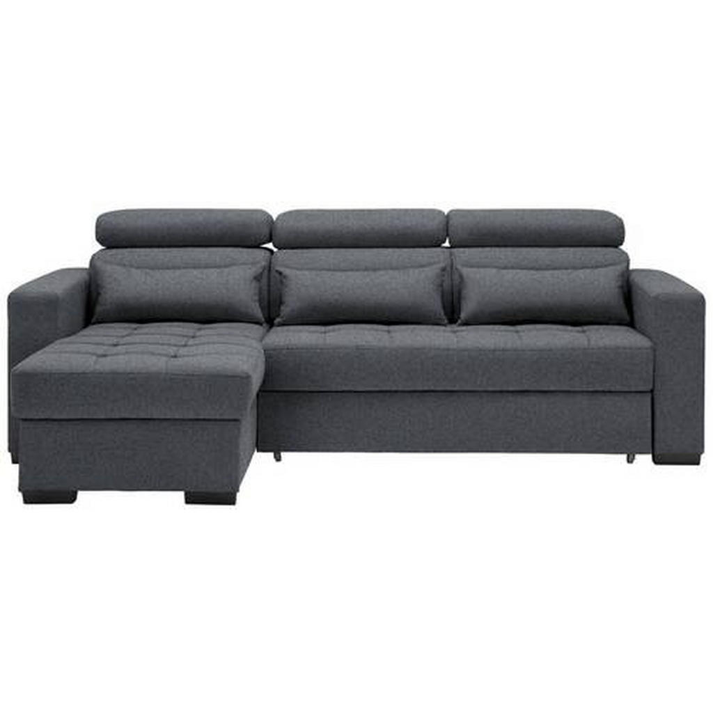 Carryhome ROHOVÁ SEDAČKA, textil, barvy grafitu 1
