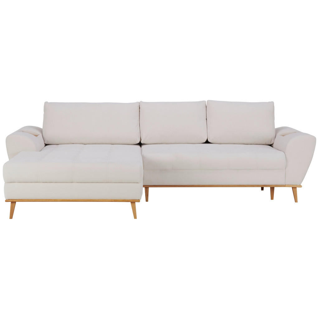 Carryhome ROHOVÁ SEDAČKA, textil, krémová