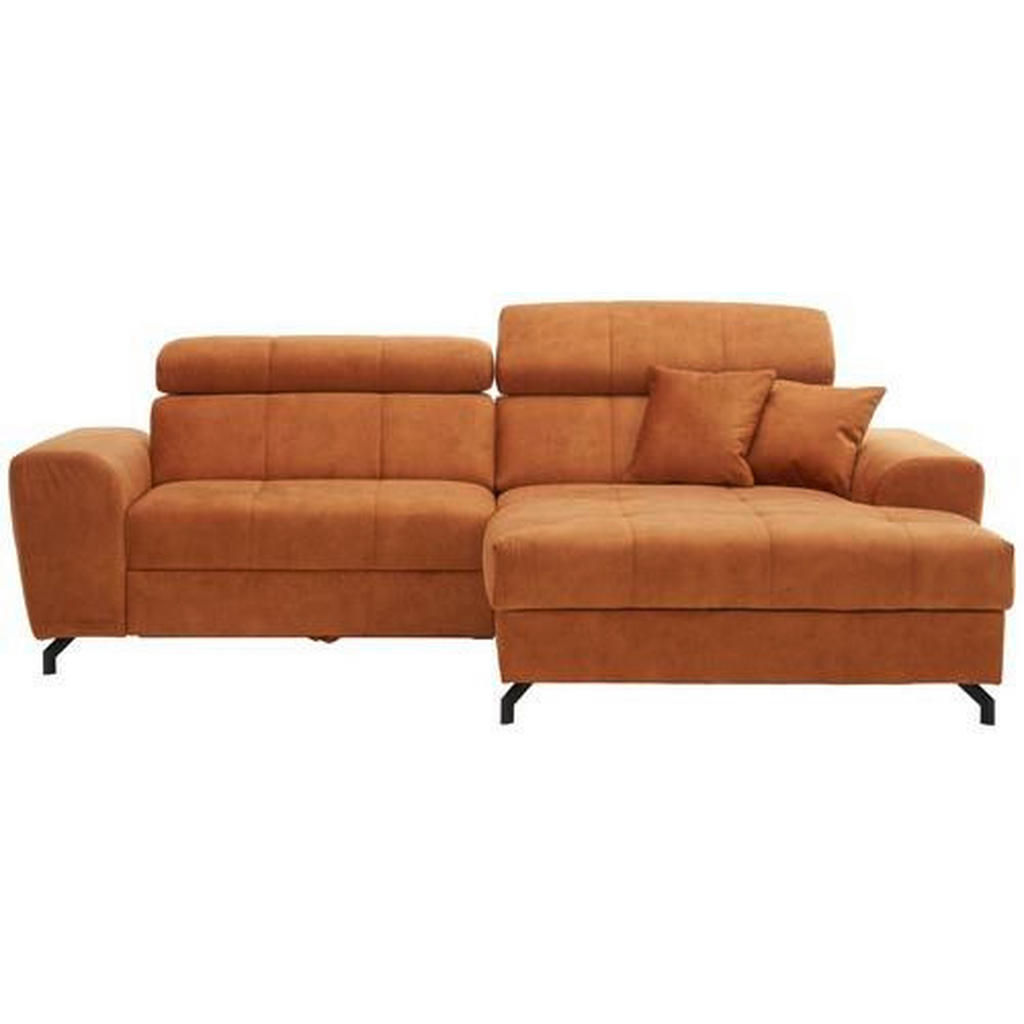 Carryhome ROHOVÁ SEDAČKA, textil, oranžová 1