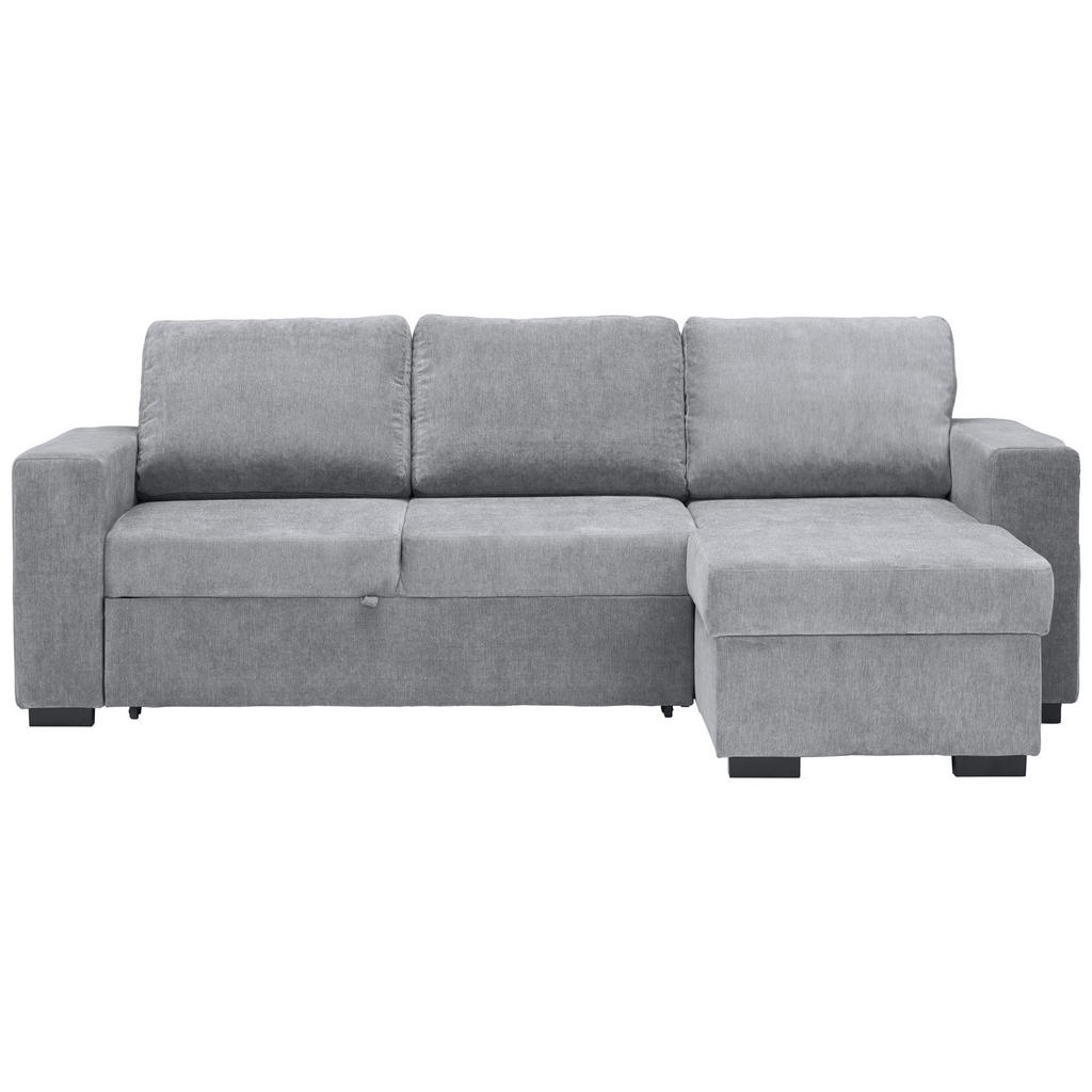 Carryhome ROHOVÁ SEDAČKA, textil, šedá