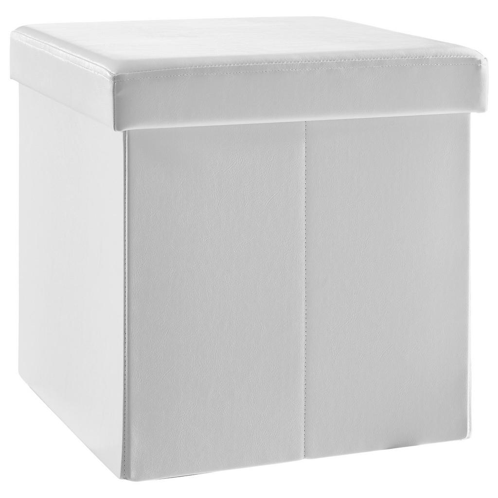 Carryhome SEDACÍ BOX, textil, kompozitní dřevo, 38/38/38 cm 1