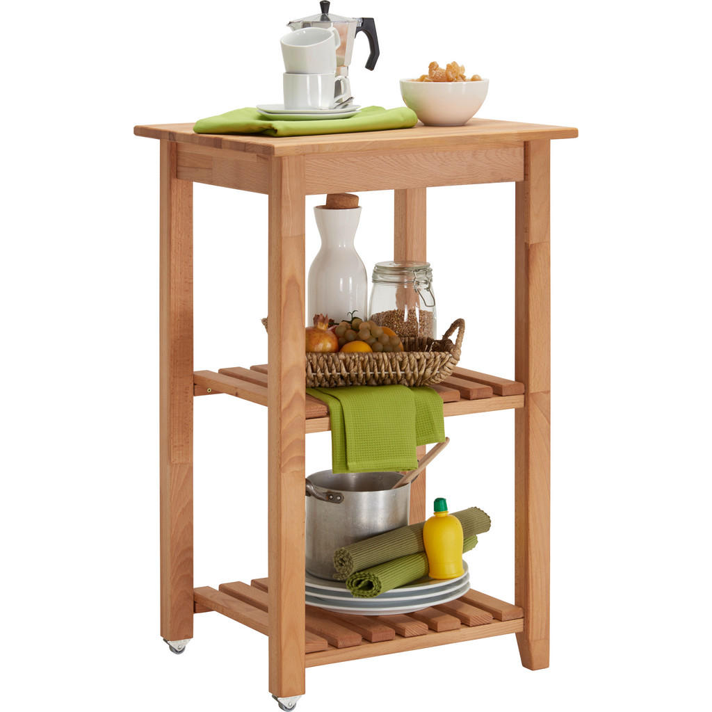 Carryhome SERVÍROVACÍ VOZÍK, barvy buku, 53/85/46 cm