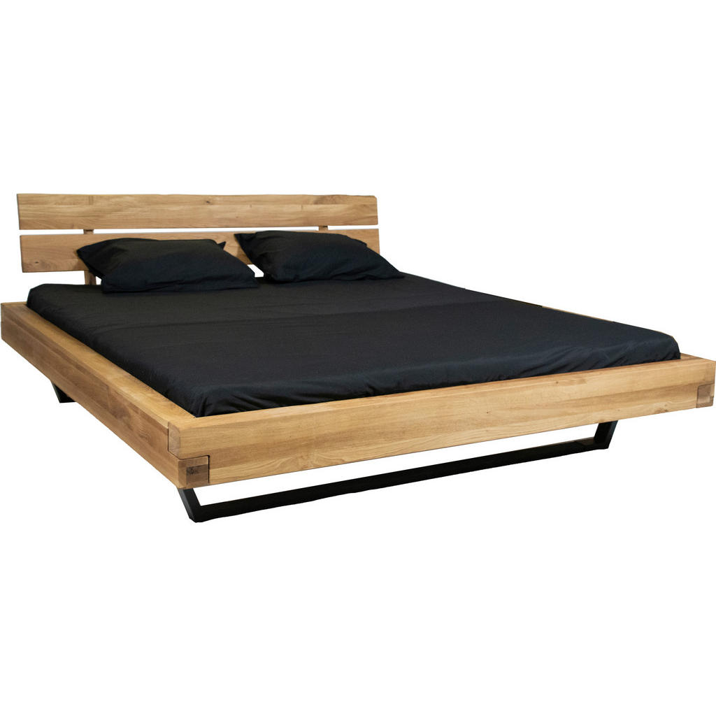 Carryhome TRÁMOVÁ POSTEL, 140/200 cm barvy dubu