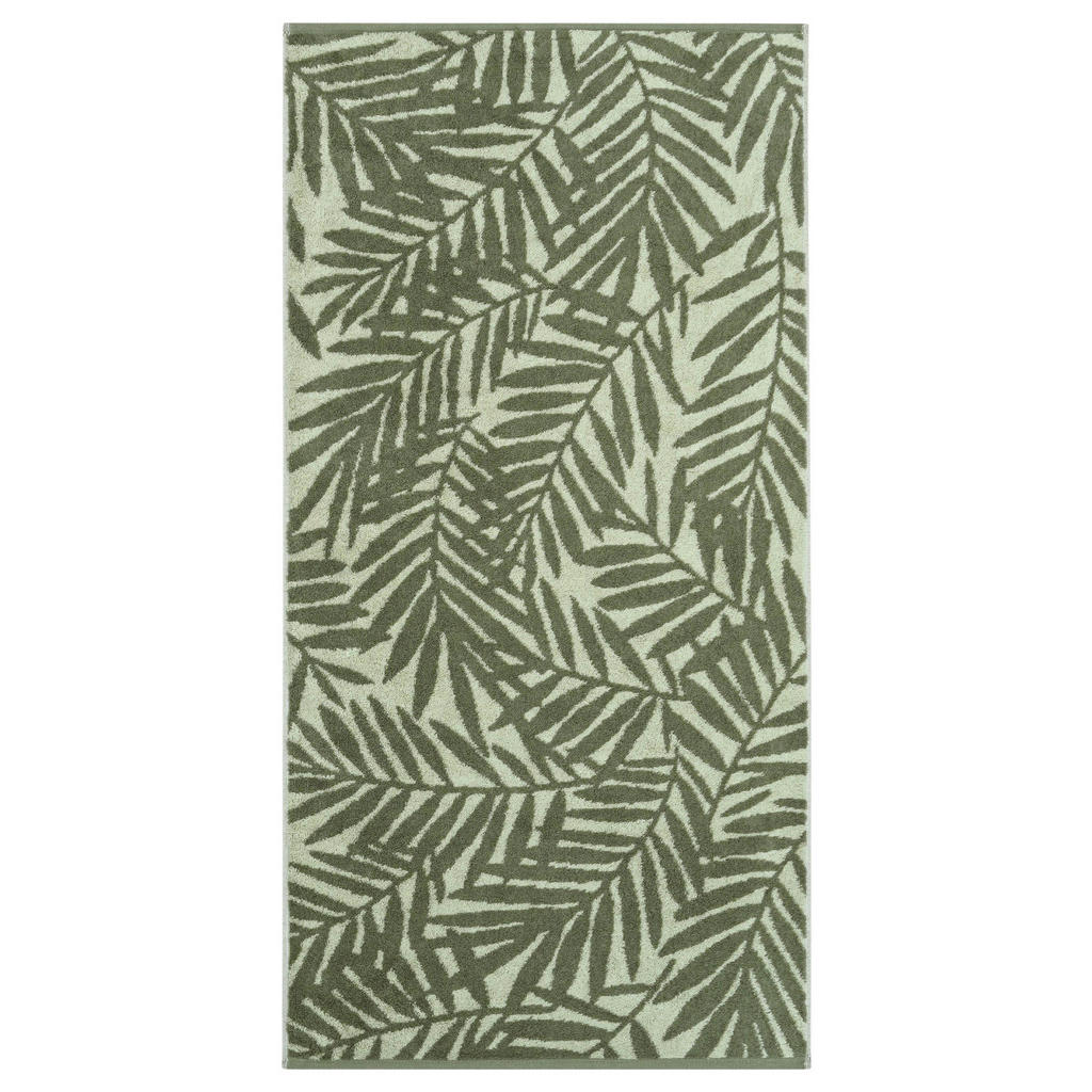 Cawoe OSUŠKA DO SPRCHY, 70/140 cm, béžová hnědá, lesní zelená, barvy zlata