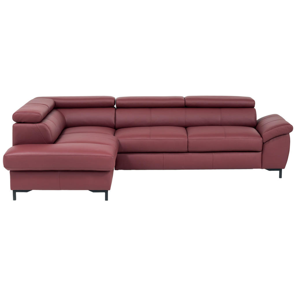 Celina Home ROHOVÁ SEDAČKA, kůže, bordeaux 1