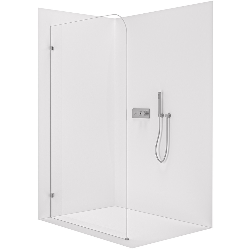 CERANO Sprchová zástěna Walk-in Orbis L/P 8 mm chrom, transparentní sklo 70x200 CER-682231