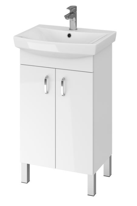 CERSANIT SET A21 CLASO CARINA 50 BÍLÁ DSM SKŘÍŇKA + UMYVADLO S801-258-DSM
