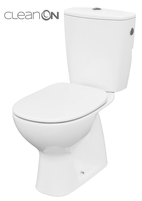 CERSANIT WC KOMBI 682 ARTECO CO 020 3/5, SEDÁTKO ARTECO POLYPROPYLEN, SOFTCLOSE NEW K667-077