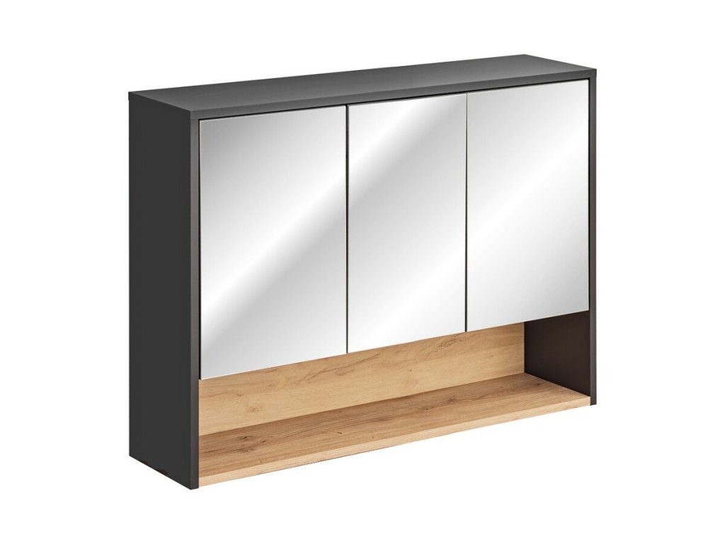 COMAD Zrcadlová skříňka 100cm 3 dvířka BORNEO COSMOS 5907441299824