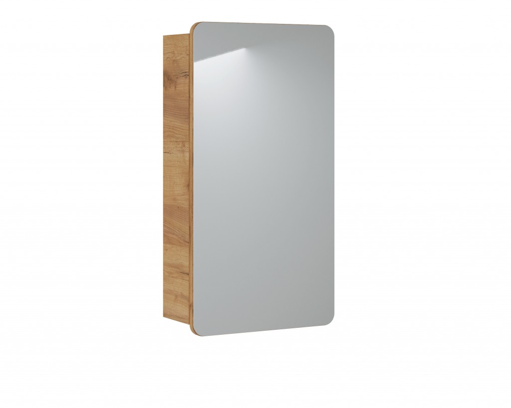COMAD Zrcadlová skříňka 40cm 1 dvířka ARUBA 5907611647288