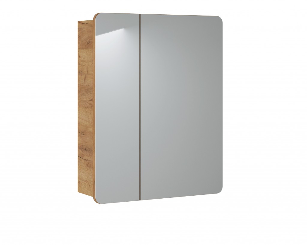 COMAD Zrcadlová skříňka 60cm 2 dvířka ARUBA 5907611647271
