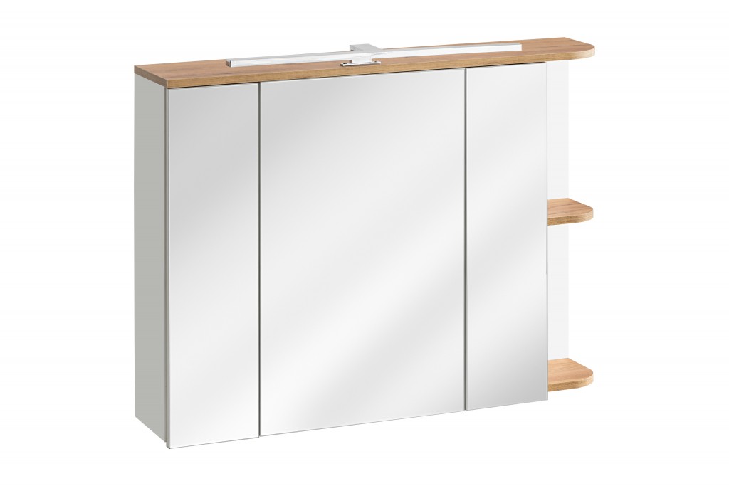 COMAD Zrcadlová skříňka 90cm 3 dvířka PLATINUM 5907611648247
