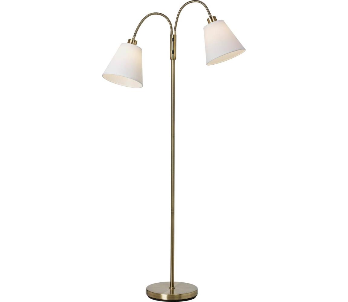 Cottex A1979AV - Stojací lampa DUETT 2xE27/60W/230V A1979AV