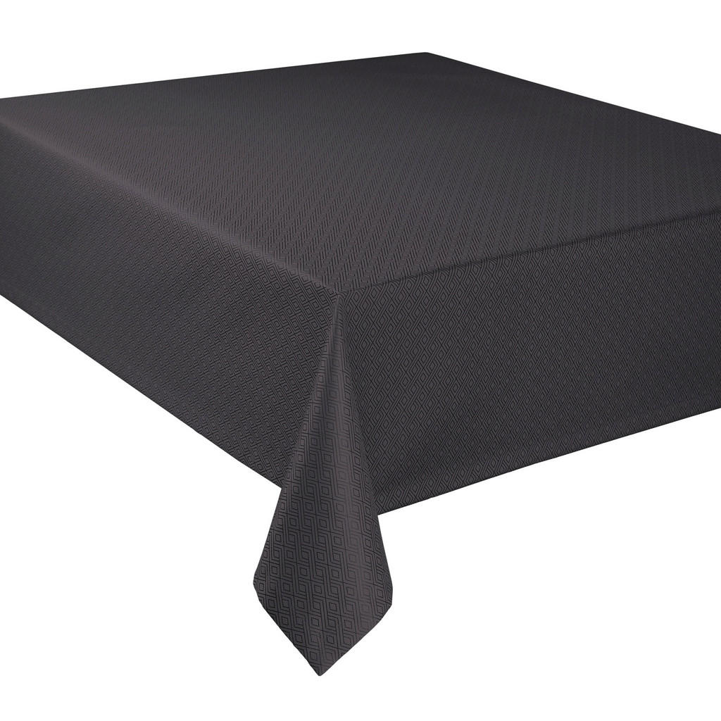 Curt Bauer UBRUS, 130/200 cm, antracitová, šedá