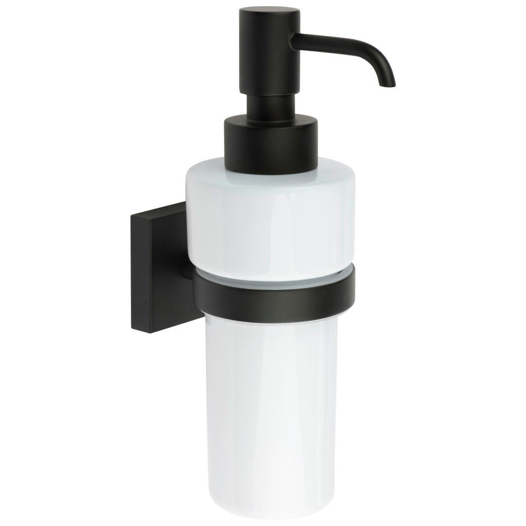 DÁVKOVAČ MÝDLA černá, bílá