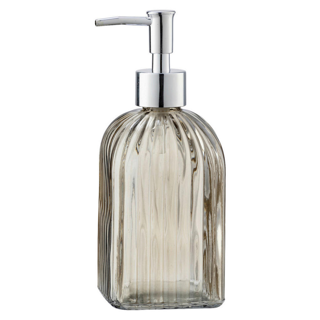 DÁVKOVAČ MÝDLA hnědá, barvy hliníku