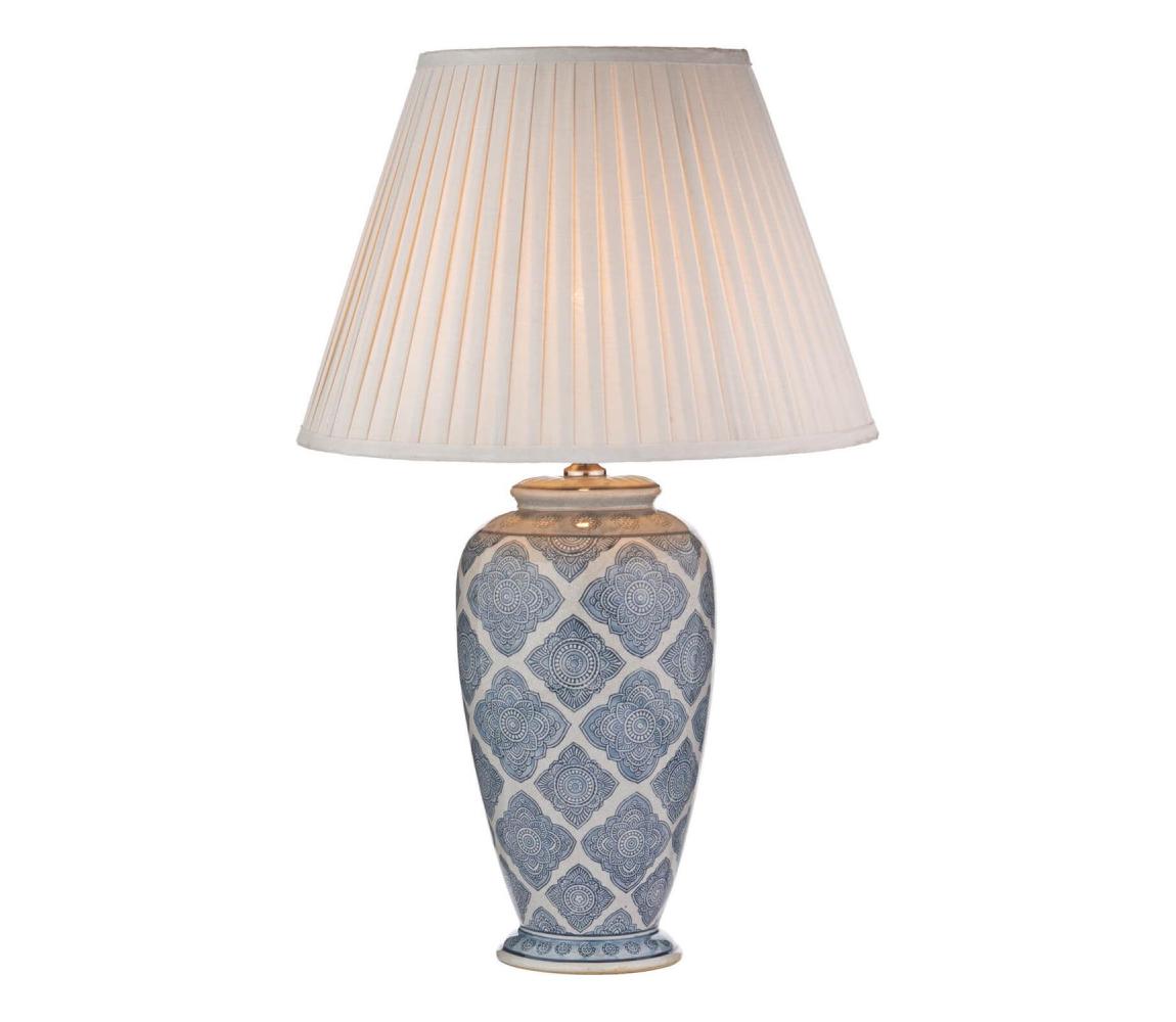 Där Lighting Där Lighting ELY4223 - Stolní lampa ELY 1xE27/60W/230V modrá ELY4223