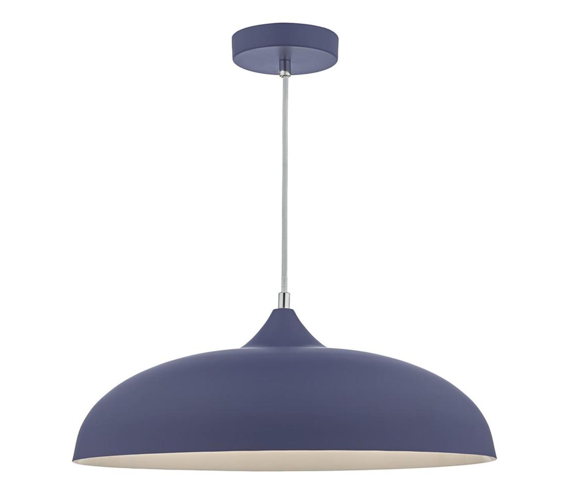 Där Lighting Där Lighting KAE0123 - Lustr na lanku KAELAN 1xE27/60W/230V modrá KAE0123
