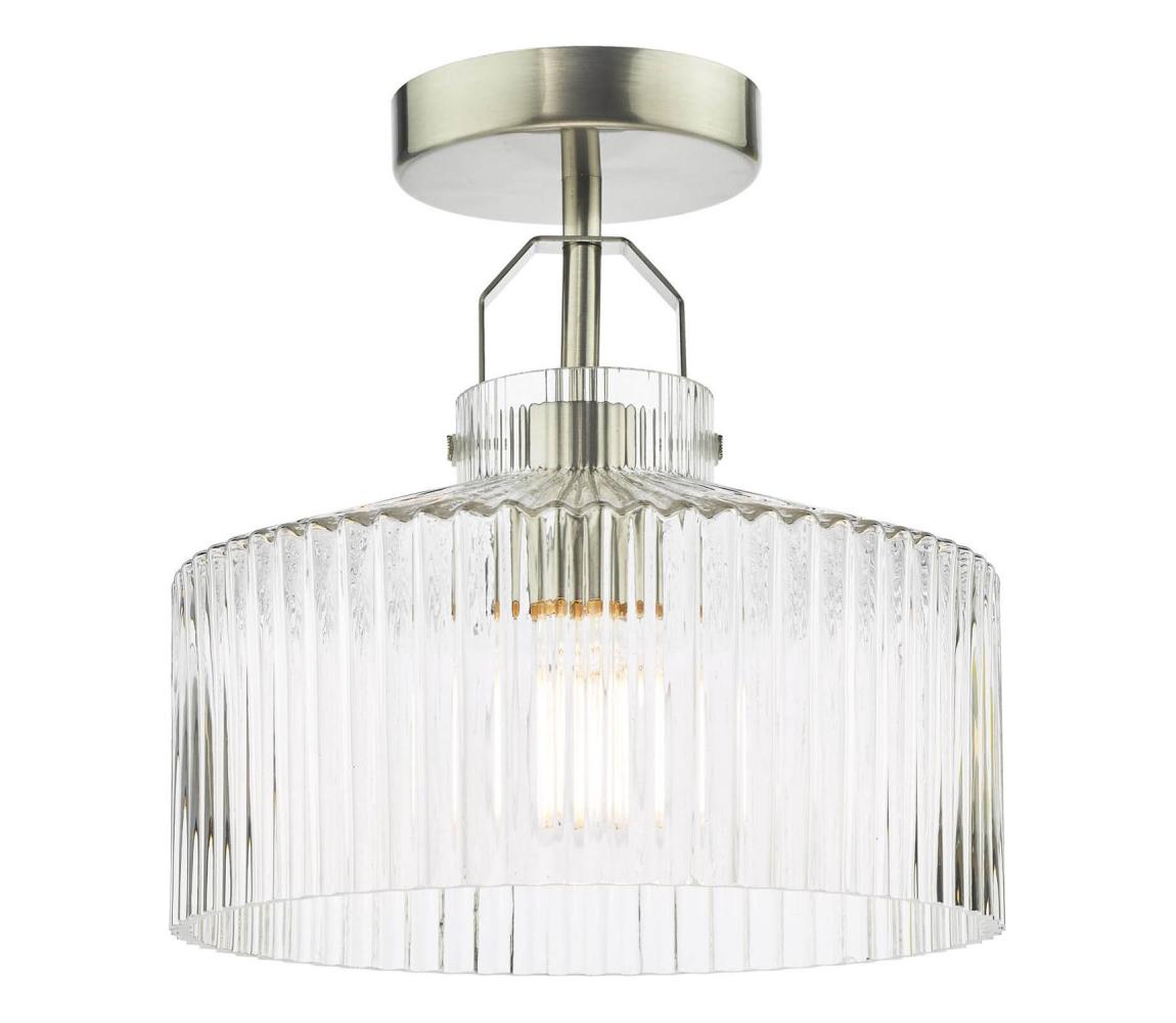 Där Lighting Där Lighting LEN4846 - Přisazený lustr LENKA 1xE27/60W/230V matný chrom LEN4846
