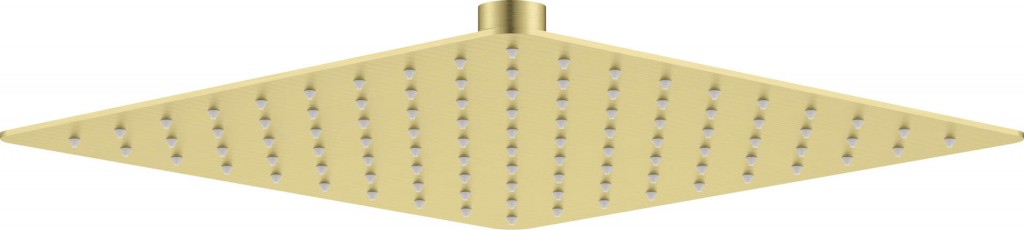 DEANTE Cascada kartáčované zlato Sprchová hlavice 250x250 mm NAC_R02K