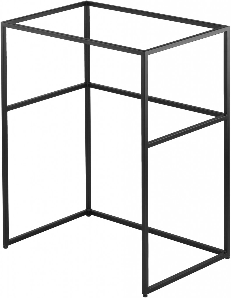 DEANTE Correo černá Stojatá koupelnová konzola, modulární 60x40 cm CKC_N60A