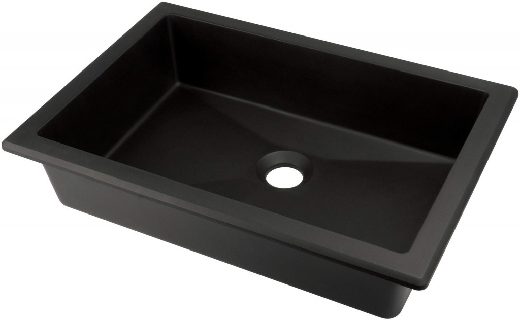 DEANTE Correo nero Granit umyvadlo 500x350 mm CQR_NU5U