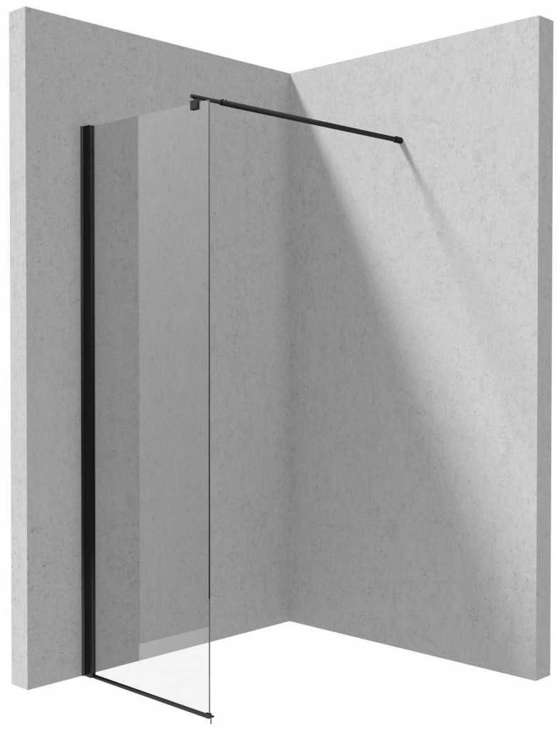 DEANTE Kerria plus černá Sprchová stěna / walk in, systém Kerria Plus, 70 cm KTS_N37P