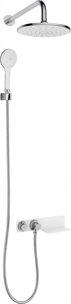 DEANTE Lobelia dvoukliková, termostatická Sprchová souprava pod omítku, s termostatickou baterií NAC_690T