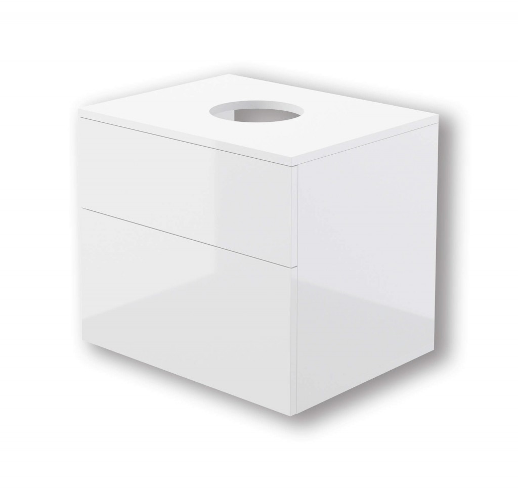 DEANTE Prizma MDF koupelnová skříň s deskou SDI_6B61