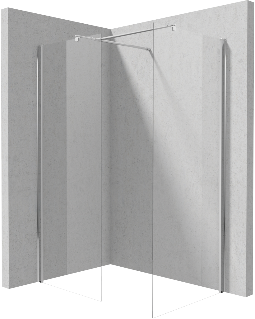 DEANTE/S Kout walk-in (dvě pevné stěny: 110/110) KTS_031P+KTS_031P KERRIA/0588
